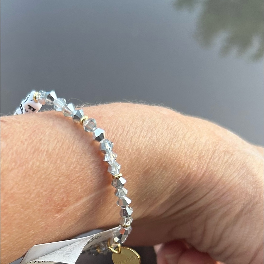Nordstrom little project crystal braclet FEARLESS - Picture 4 of 4